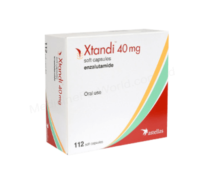 Enzalutamide (Xtandi 40mg) Rx