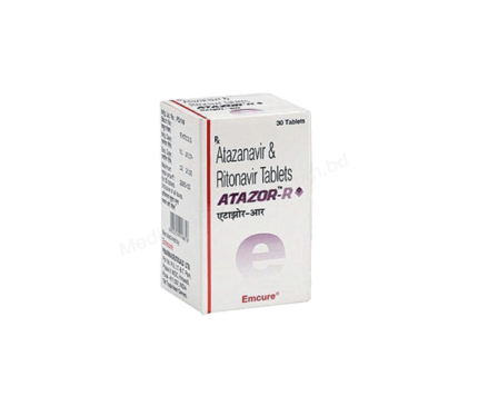 Atazanavir + Ritonavir (ATAZOR-R 300mg+100mg) Rx