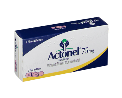 RISEDRONATE SODIUM (Actonel 75mg) Rx