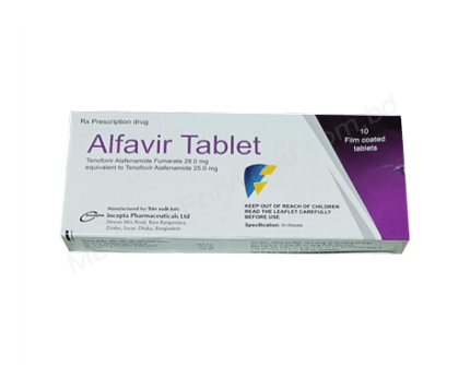 Tenofovir Alafenamide (Alfavir 25mg) Rx