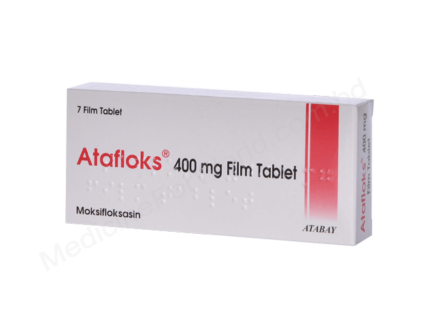 Moxifloxacin hydrochloride (Atafloks 400mg) Rx