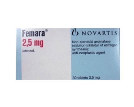 Letrozole (Femara 2.5mg) Rx