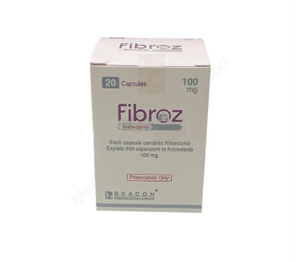 Nintedanib (Fibroz 100mg/150mg) Rx