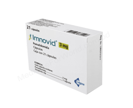 Pomalidomide (Imnovid 1mg/ 2mg/ 3mg/ 4mg) Rx