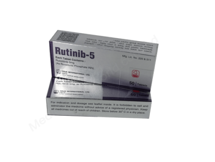 Ruxolitinib (Rutinib 5mg) Rx