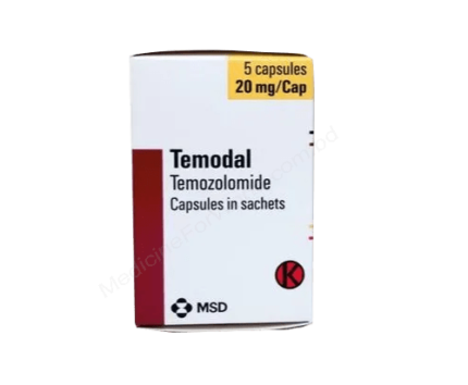 Temozolomide (TEMODAL 100mg / 20mg / 250mg / 5mg) Rx