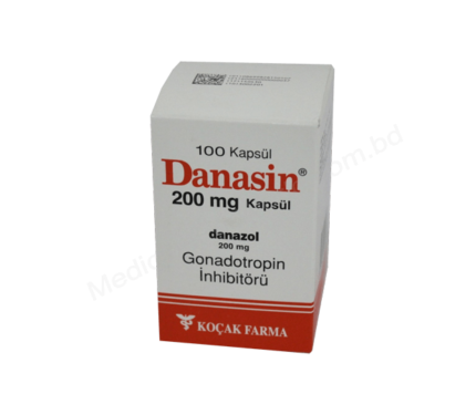 Danazol (Danasin 100mg/ 200mg) Rx