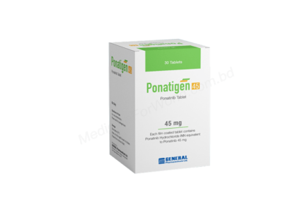 Ponatinib (Ponatigen15mg / 45mg) Rx