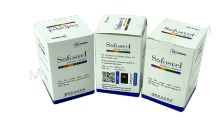 Sofosbuvir+ Velpatasvir (Sofosvel 400mg+100mg)