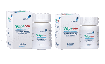 Sofosbuvir+ Velpatasvir (Velpacee 100mg / 400mg)