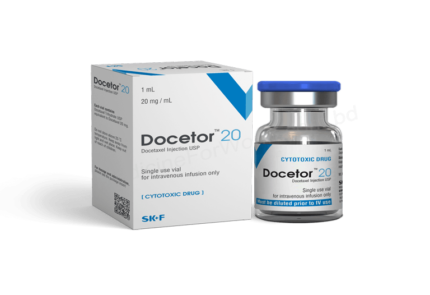 Docetaxel (Docetor 20mg/ 80mg / 0.5ml/ 2ml) Rx