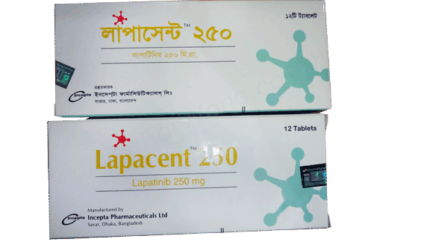 Lapatinib (Lapacent 250mg)