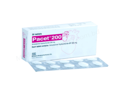 Amiodarone (Pacet 100mg/ 200mg) Rx