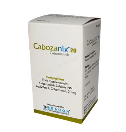 Cabozantinib (Cabozanix 20mg / 60mg / 80mg) Rx