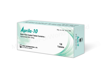 Apremilast (Aprila 30mg/ 10mg) Rx