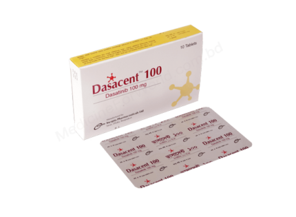 Dasatinib (Dasacent 100mg/140mg) Rx