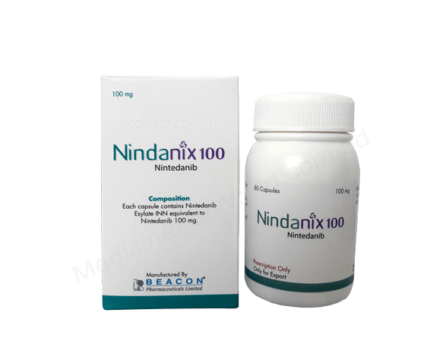 Nintedanib (Nindanix 100mg/ 150mg) Rx