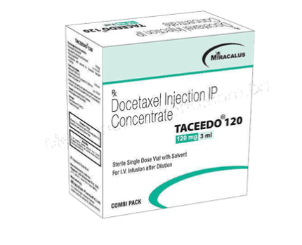 Docetaxel (Taceedo120mg/3ml / 80mg/2ml) Rx