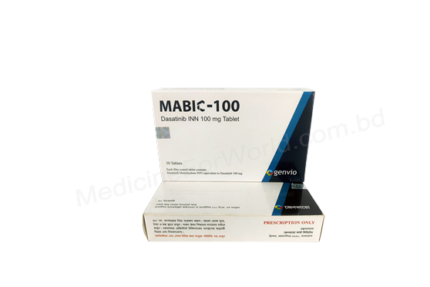 Dasatinib (Mabic 100mg / 20mg) Rx