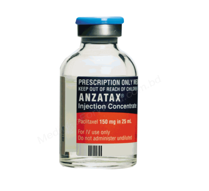 Paclitaxel (Anzatax 150mg/ 25 ml/ 30mg/ 5ml) Rx