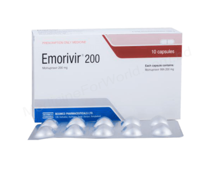 Molnupiravir ( Emorivir 200mg) Rx