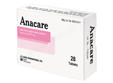 Anastrozole (Anacare 1mg)