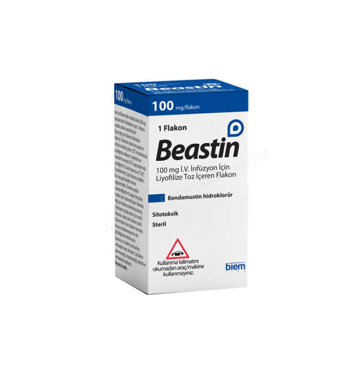 BENDAMUSTINE HYDROCHLORIDE (BEASTIN 100mg) Rx