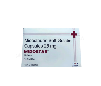 Midostaurin (Midostar 25mg) Rx