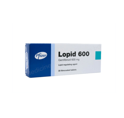 GEMFIBROZIL (LOPID 600mg) Rx