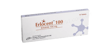 Erlotinib (Erlocent 100mg / 150mg)