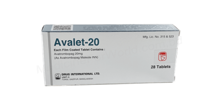 Avatrombopag (Avalet 20mg) Rx