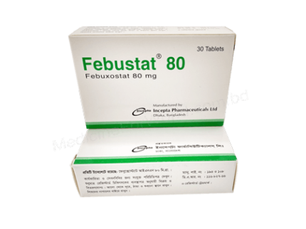 Febuxostat (Febustat 80mg)