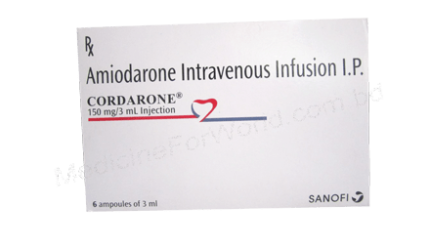 Amiodarone (Cordarone 150mg/ 3ml)