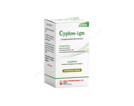 Cyclophosphamide (Cyphos 1000mg/ 500mg/ 200mg) Rx