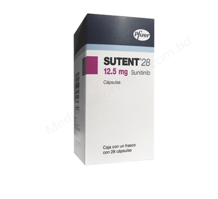 Sunitinib (Sutent 12.5mg/25mg/50mg)Rx