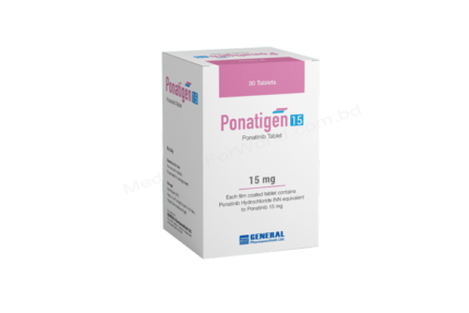 Ponatinib (Ponatigen15mg / 45mg) Rx