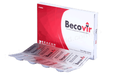 Tenofovir Disoproxil Fumarate (Becovir 300mg)