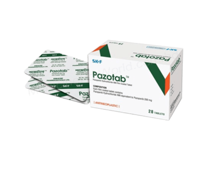 Pazopanib (Pazotab 200mg) Rx