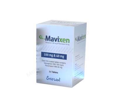 GLECAPREVIR+PIBRENTASVIR (MAVIXEN 100mg / 40mg) Rx