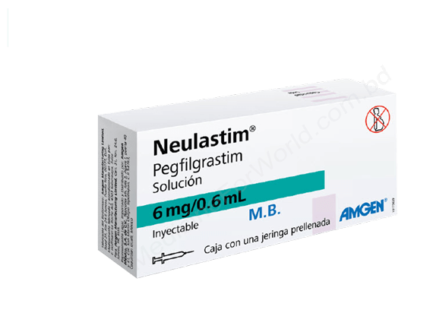 PEGFILGRASTIM (NEULASTIM 6mg/ 0.6 ml)Rx