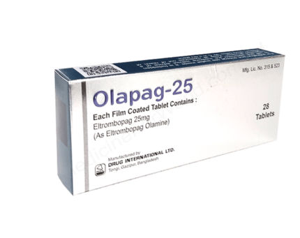 Eltrombopag (Olapag 25mg/50mg) Rx