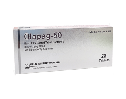 Eltrombopag (Olapag 25mg/50mg) Rx