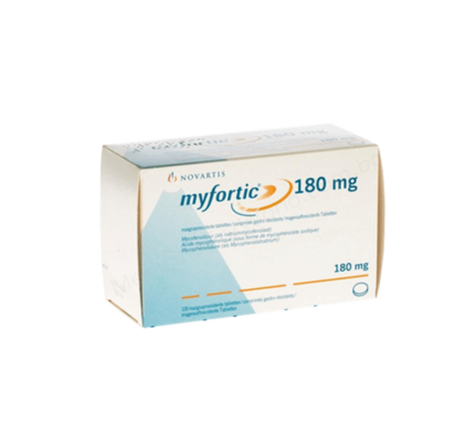 Mycophenolate mofetil (Myfortic 180mg / 360 mg) Rx