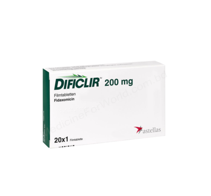 Fidaxomicin (Dificlir 200mg) Rx