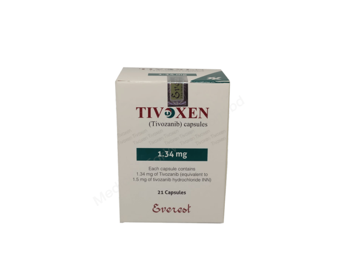 Tivozanib (Tivoxen 1.34mg) Rx