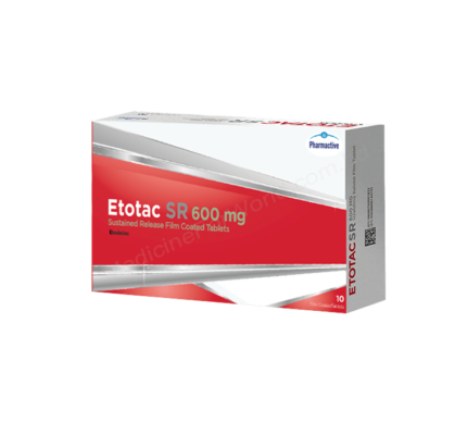 ETODOLAC (ETOTAC SR 600mg) Rx