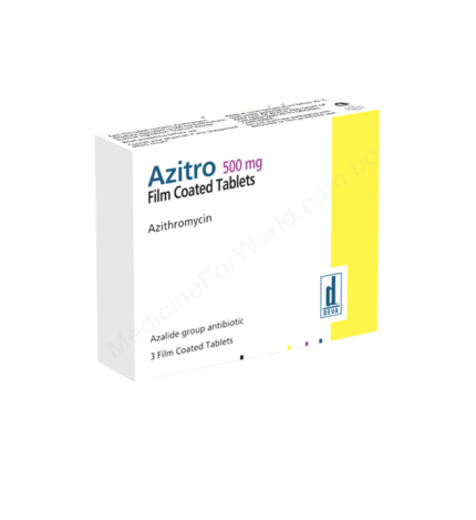 AZITHROMYCIN (AZITRO 250mg / 500mg) Rx