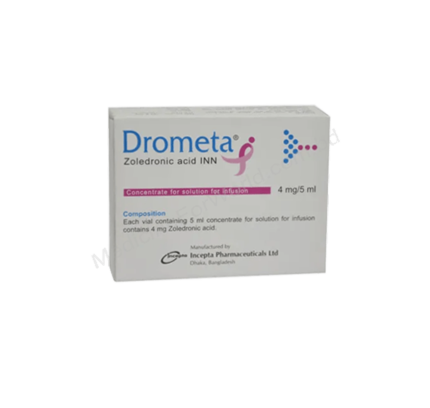 Zoledronic Acid (Drometa 4mg/ 5ml) Rx