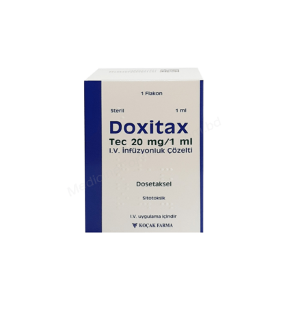 Docetaxel (Doxitax 20mg/ 80mg/ 4ml) Rx