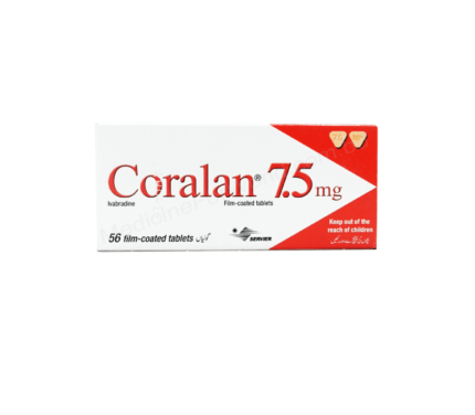 IVABRADINE (CORALAN 5mg / 7.5mg) Rx